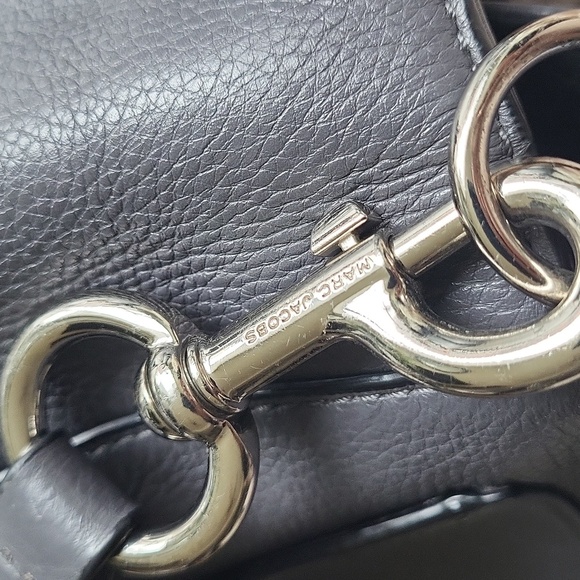 MARC JACOBS Leather Crossbody Saddle Bag - Picture 5 of 12